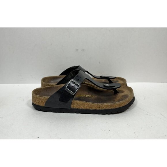 Birkenstock Shoes - Birkenstock Gizeh‎ Women's Size 5 EU 36 Black Sandals Slides Flip Flops